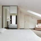 Двухместный (Улучшенный двухместный номер с 1 кроватью - Мансарда), Отель Кристалл