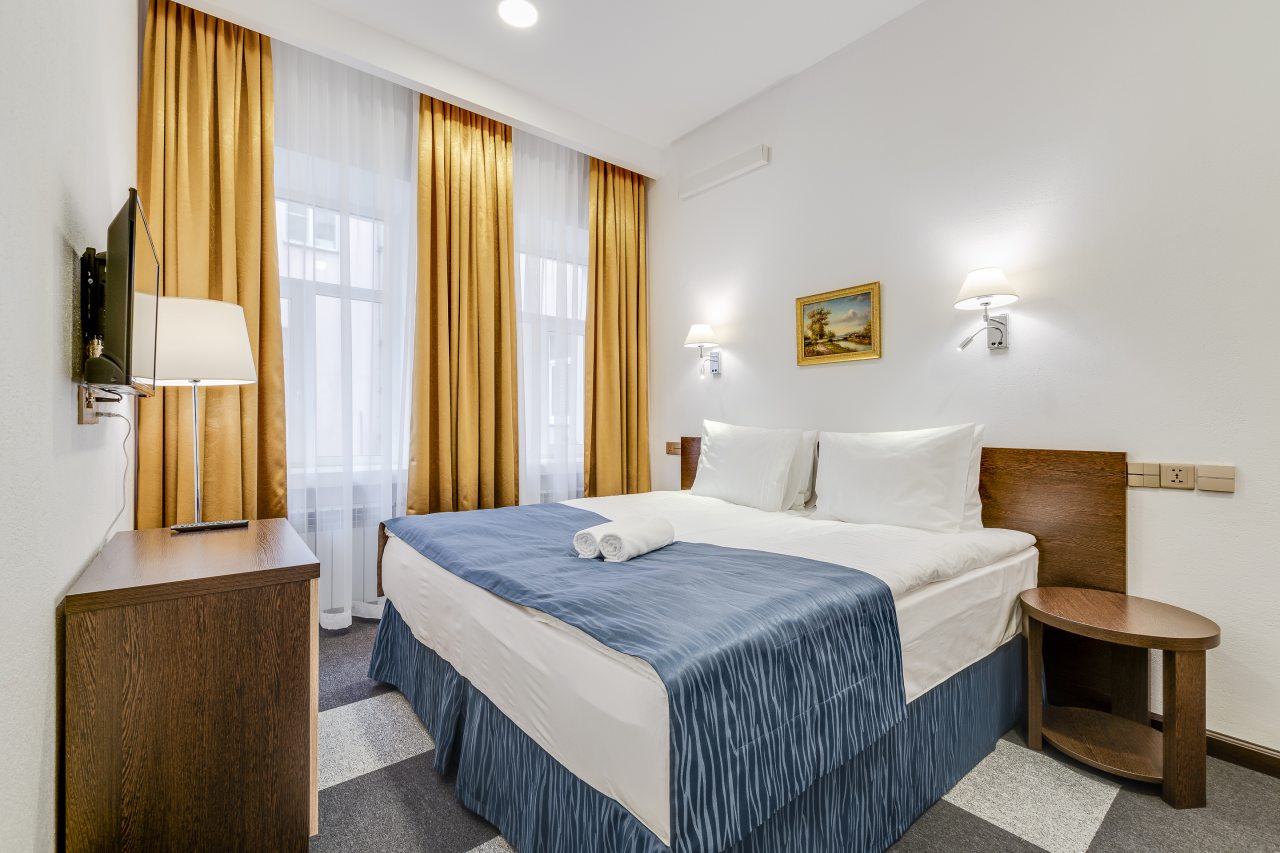 Двухместный (Двухместный номер с 1 кроватью или 2 отдельными кроватями) гостиницы ROTAS City Center Hotel, Санкт-Петербург