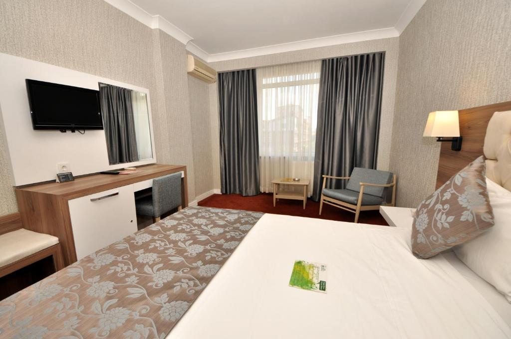 Двухместный (Двухместный номер Делюкс с 1 кроватью или 2 отдельными кроватями) отеля Gurkent, Анкара