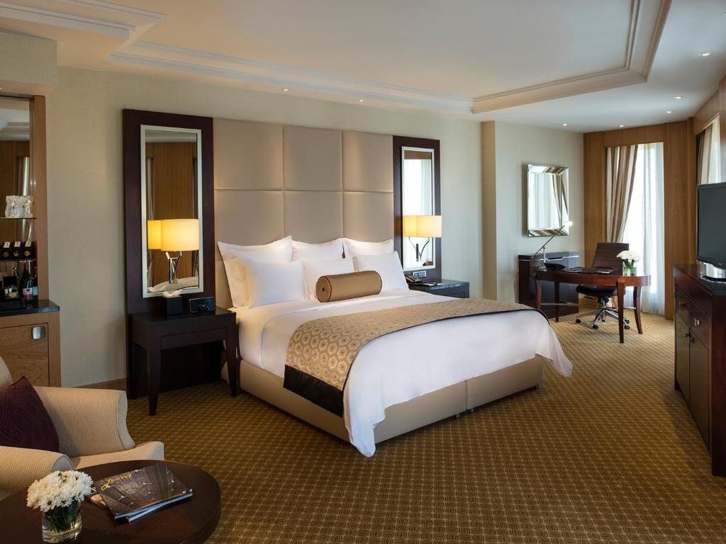 Двухместный (Представительский двухместный номер с 1 кроватью - Право посещения представительского лаунджа) отеля JW Marriott Ankara, Анкара