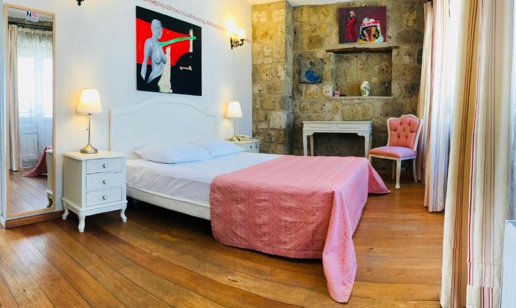 Двухместный (Двухместный номер Делюкс с 1 кроватью) отеля MaSaLa Hotel & Artist Residence, Алачати