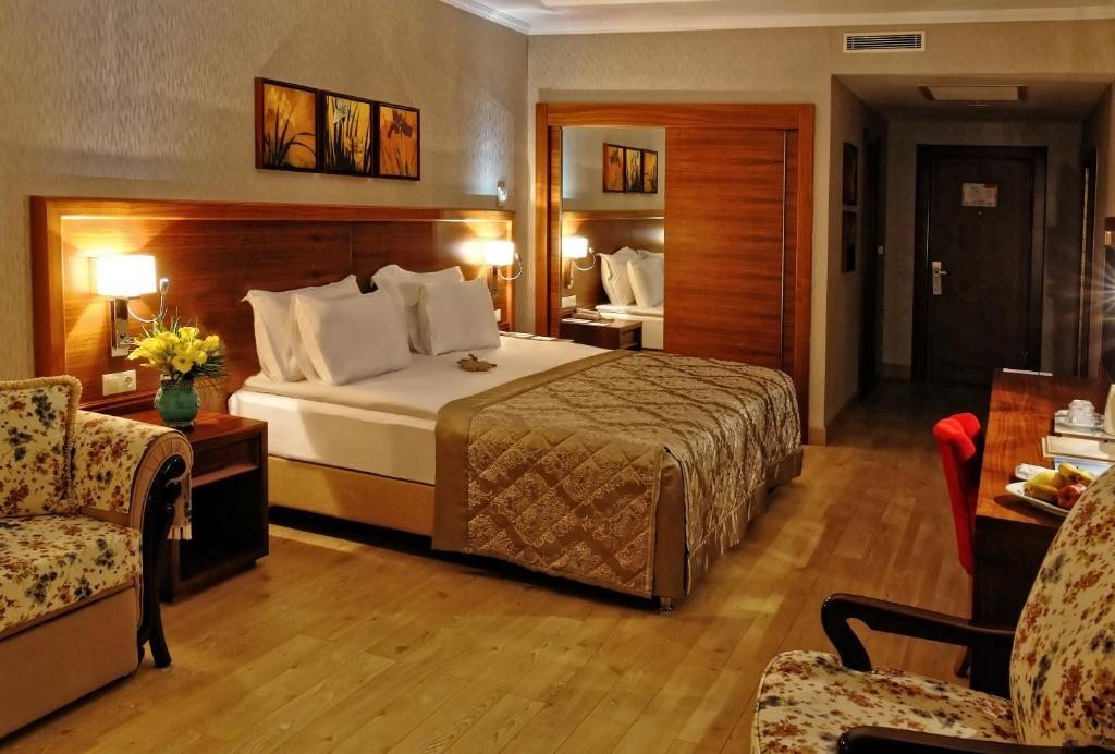 Двухместный (Стандартный двухместный номер с 1 кроватью или 2 отдельными кроватями) отеля Atakosk Group Hotels, Анкара