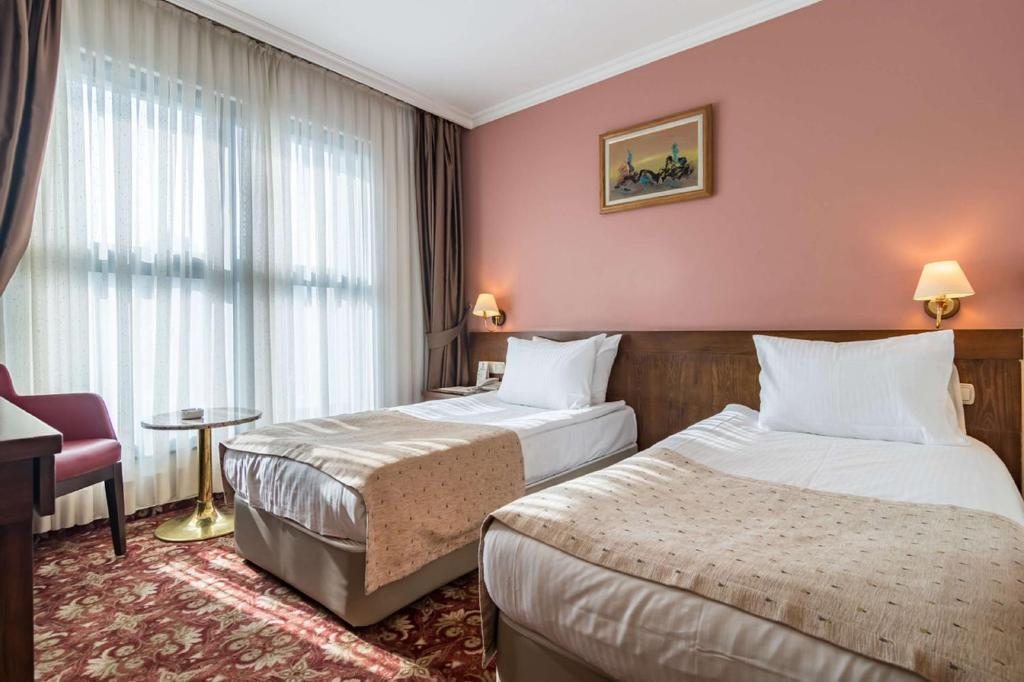 Двухместный (Double Room with Two Single Beds and Park View) отеля Best Western Hotel 2000, Анкара