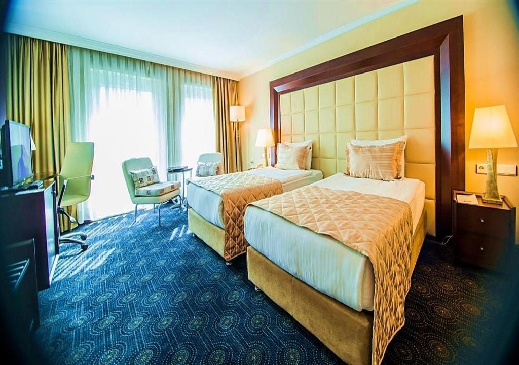 Двухместный (Двухместный номер с 2 отдельными кроватями) отеля CK Farabi Hotel, Анкара