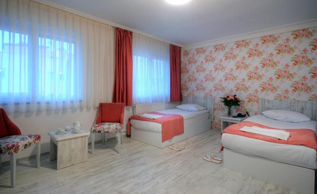 Двухместный (Стандартный двухместный номер с 2 отдельными кроватями) отеля Abro Sezenler, Анкара