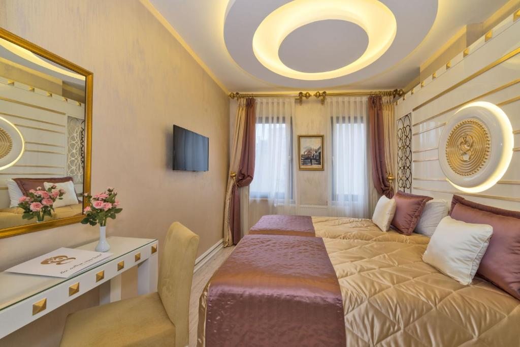 Двухместный (Улучшенный двухместный номер с 1 кроватью или 2 отдельными кроватями) отеля The Million Stone Hotel - Special Category, Стамбул