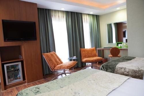 Двухместный (Двухместный номер с 2 отдельными кроватями) отеля Limak Ambassadore, Анкара