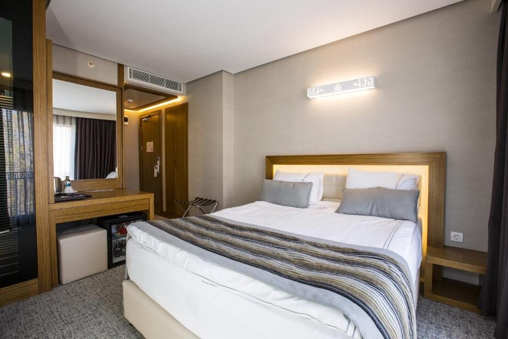 Двухместный (Двухместный номер Делюкс с 1 кроватью) отеля Sc Inn Hotel Ankara, Анкара