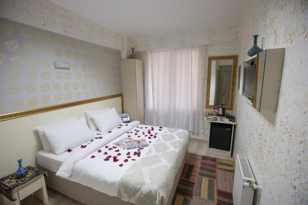 Двухместный (Двухместный номер Делюкс с 1 кроватью или 2 отдельными кроватями) отеля Vizyon City Hotel, Стамбул