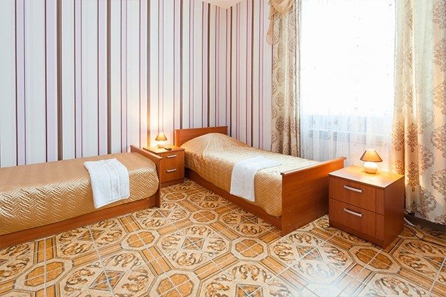 Двухместный (с 2 раздельными кроватями) гостиницы Жемчужина, Екатеринбург
