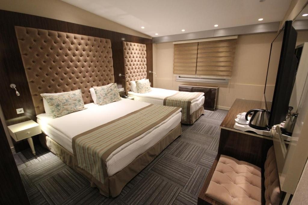 Двухместный (Двухместный номер с 1 кроватью или 2 отдельными кроватями) отеля Ankara Gold, Анкара