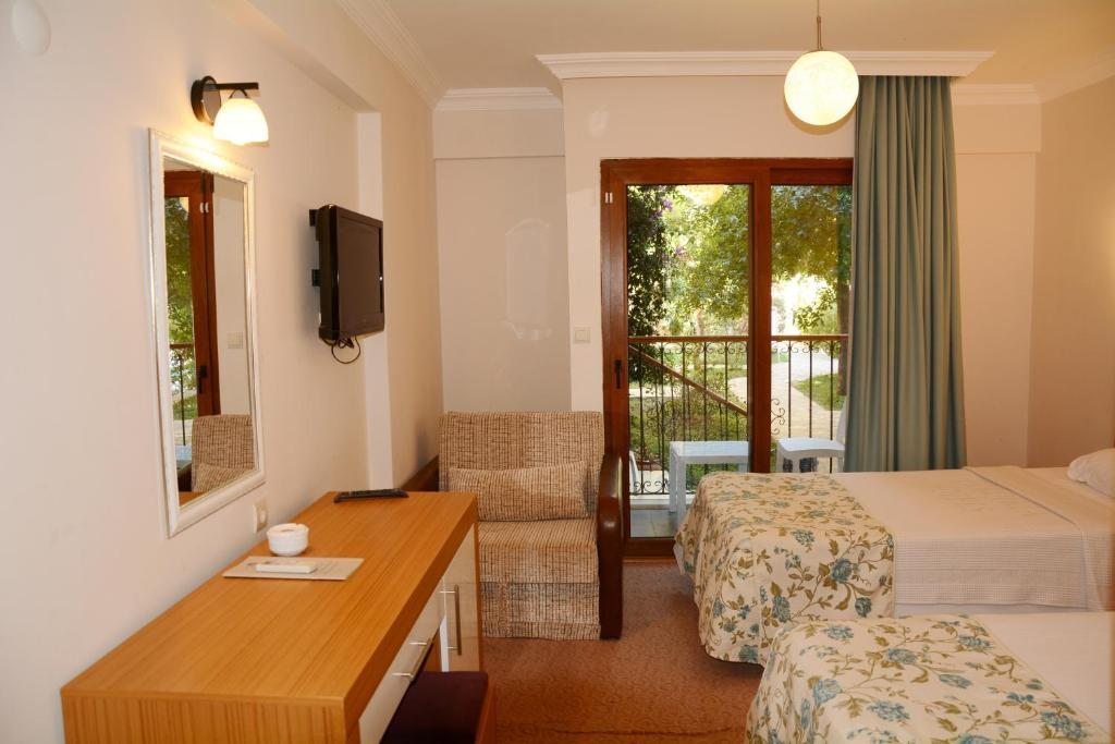 Двухместный (Двухместный номер с 1 кроватью или 2 отдельными кроватями) отеля Perdikia Hill, Олюдениз