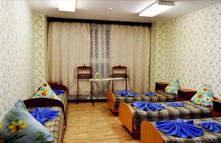 Двенадцатиместный (Койко-место в общем номере) гостиницы Юбилейная, Воронеж