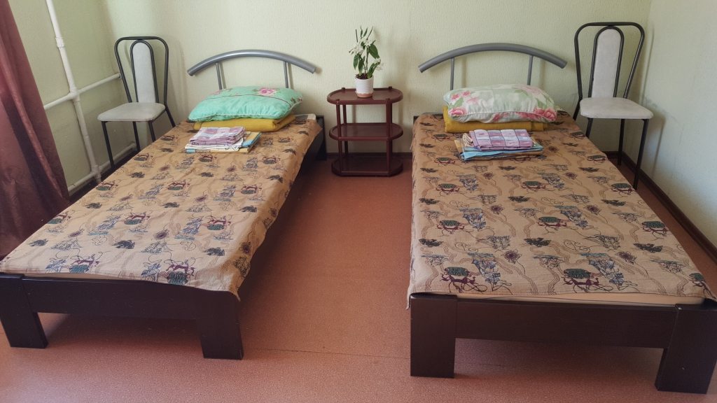 Двухместный (Эконом, С двумя односпальными кроватями) гостиницы Согласие, Самара