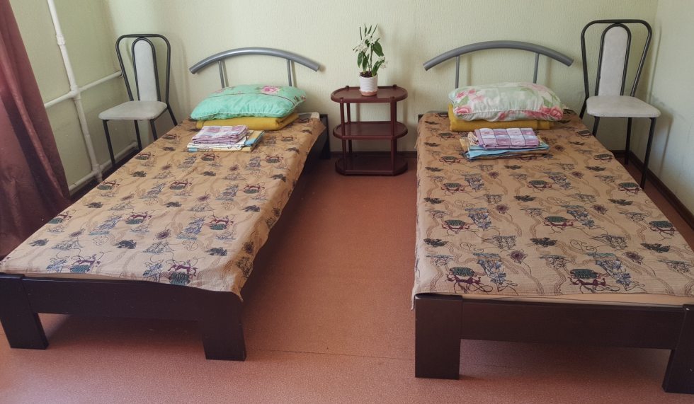 Двухместный (Эконом, С одной двуспальной кроватью) гостиницы Согласие, Самара
