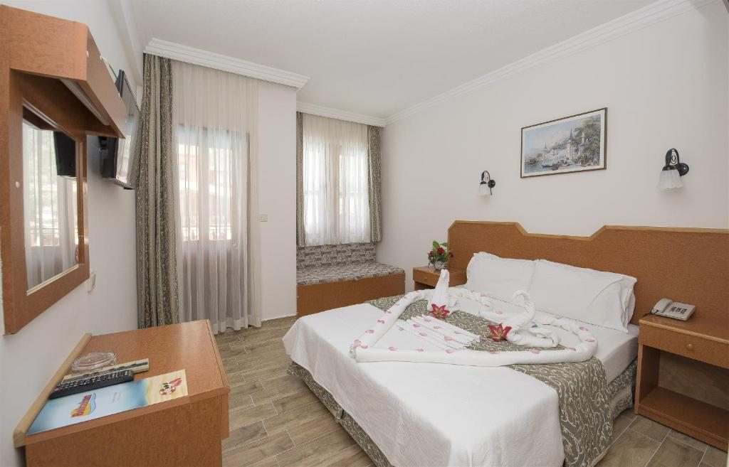 Двухместный (Стандартный двухместный номер с 1 кроватью) курортного отеля Belcehan, Олюдениз