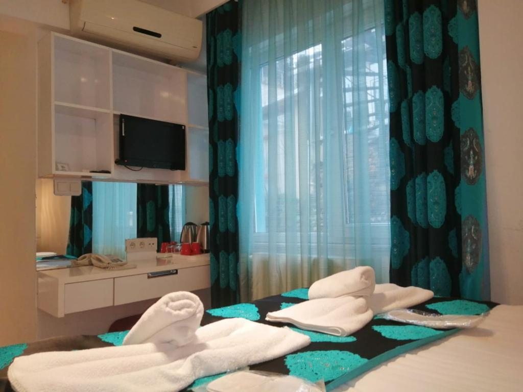 Двухместный (Стандартный двухместный номер с 1 кроватью) отеля Minel Hotel, Стамбул