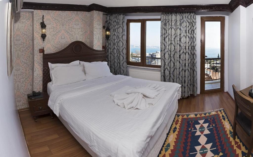 Двухместный (Двухместный номер Делюкс с 1 кроватью и видом на море) гостевого дома Mytra Hotel, Стамбул