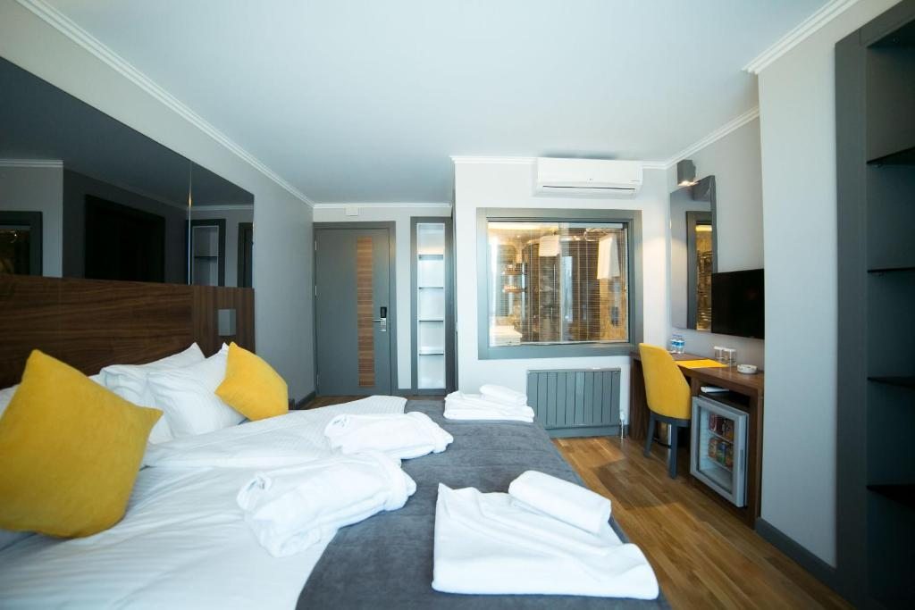 Двухместный (Прозрачный двухместный номер с 1 кроватью) отеля Ankacity Suit Flat, Анкара