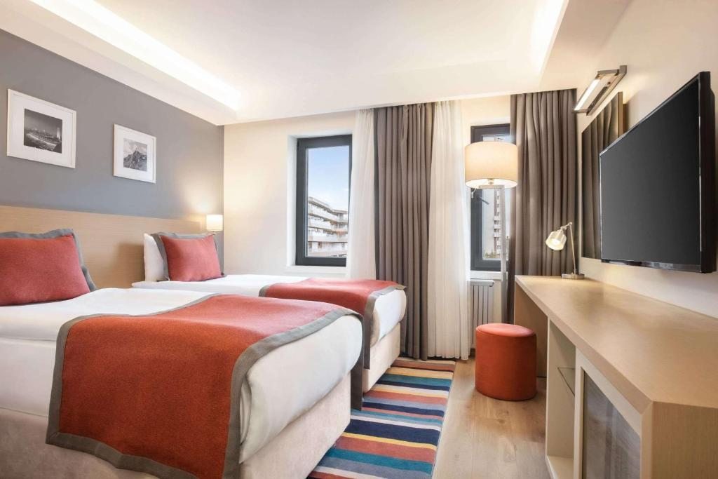 Двухместный (Двухместный номер с 2 отдельными кроватями - Для некурящих) отеля YV Hotel, Анкара