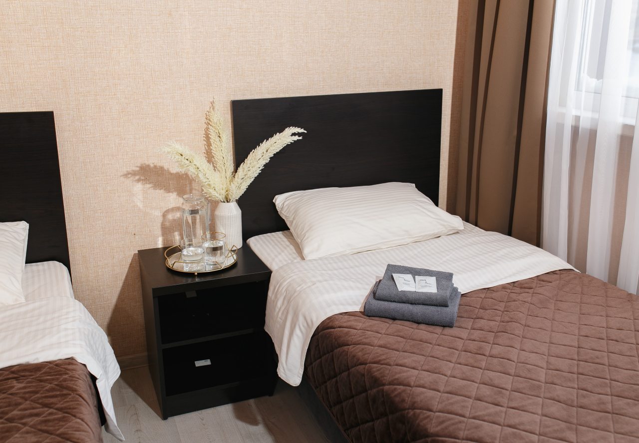 Трехместный (Трехместный стандартный номер с 3 односпальными кроватями), Парк-Отель Польский городок