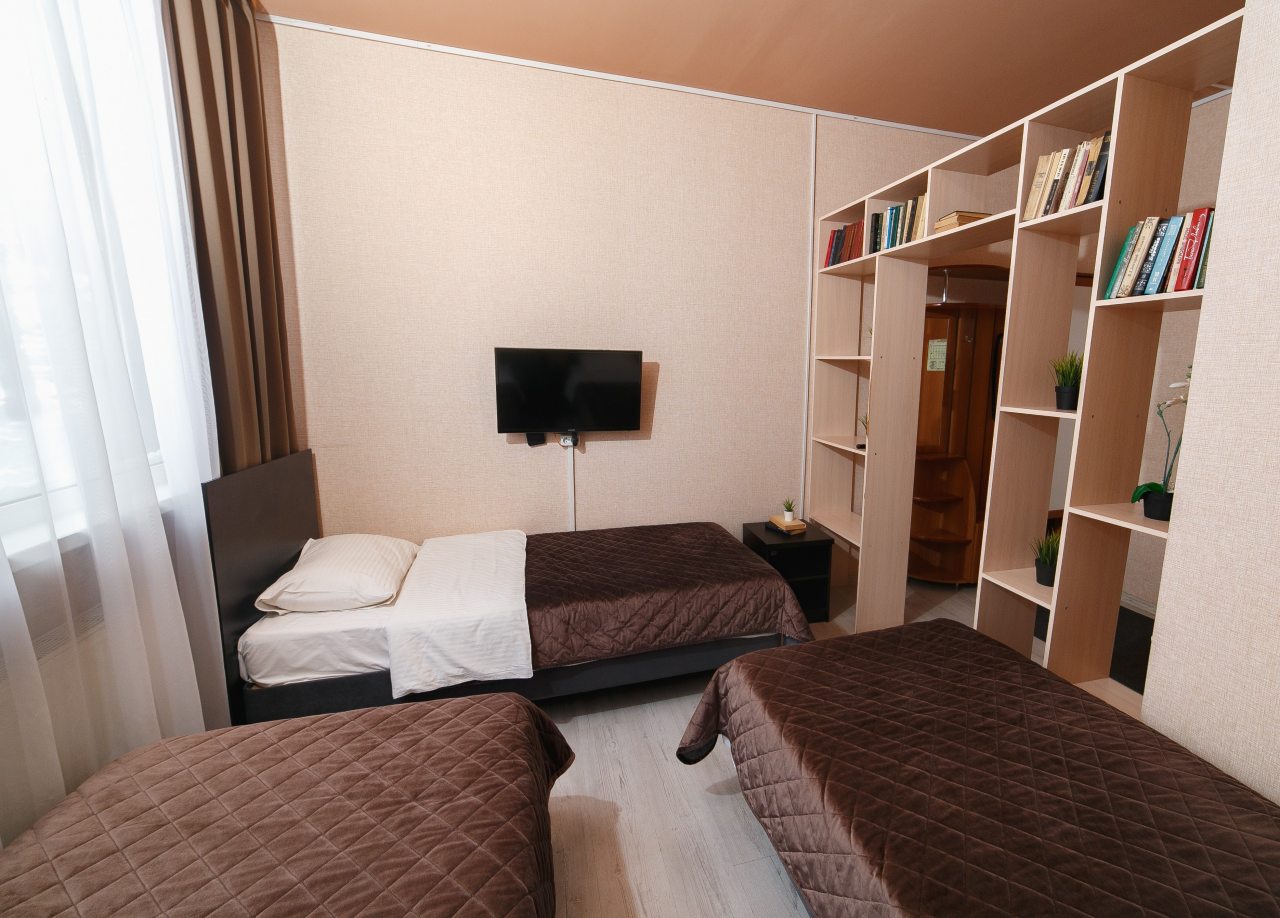 Трехместный (Трехместный стандартный номер с 3 односпальными кроватями), Парк-Отель Польский городок