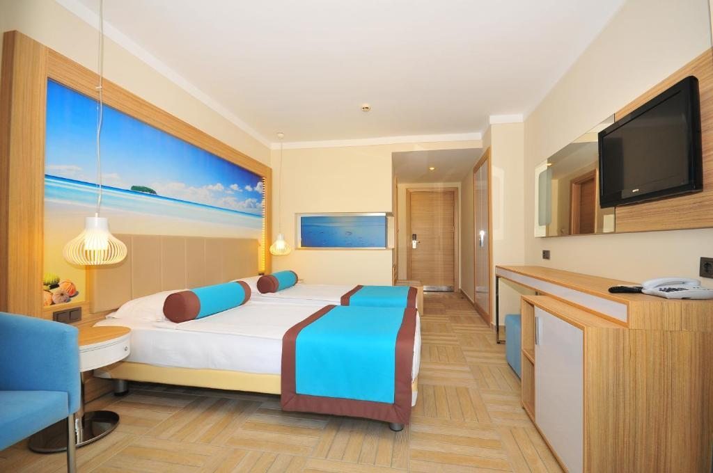 Двухместный (Стандартный двухместный номер с 1 кроватью или 2 отдельными кроватями) отеля Blue Bay Platinum, Мармарис