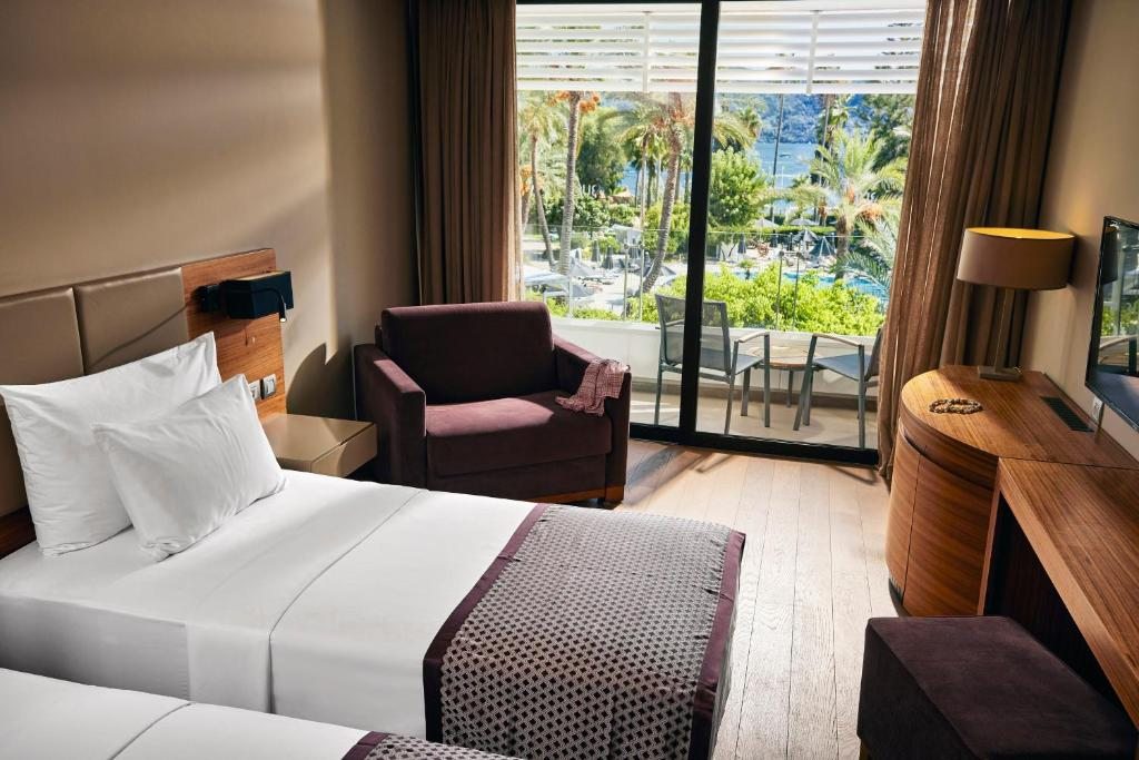 Двухместный (Стандартный двухместный номер с 2 отдельными кроватями) отеля D-Resort Grand Azur Marmaris, Мармарис