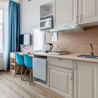 удобная студия с кухней и с рабочим местом