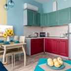 двухкомнатные апартаменты Ван Гог. кухня