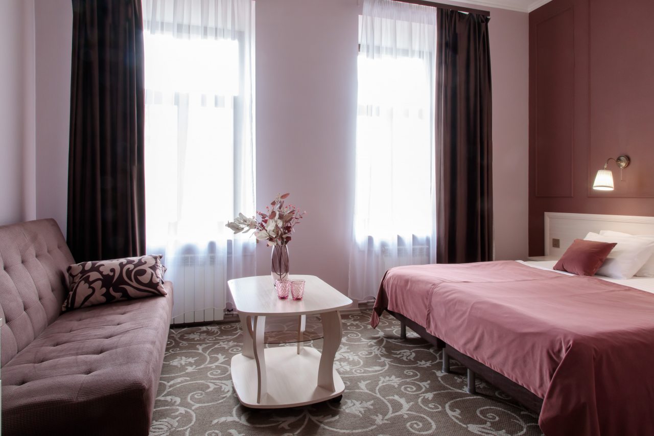 Комфорт с видом на канал, с раскладным диваном