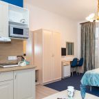 Студия Премиум с видом на канал. кухня, рабочее место