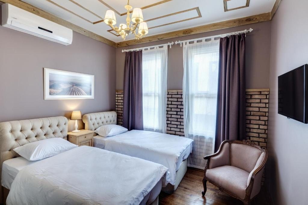 Двухместный (Двухместный номер Делюкс с 1 кроватью или 2 отдельными кроватями) отеля Loka Suites, Стамбул