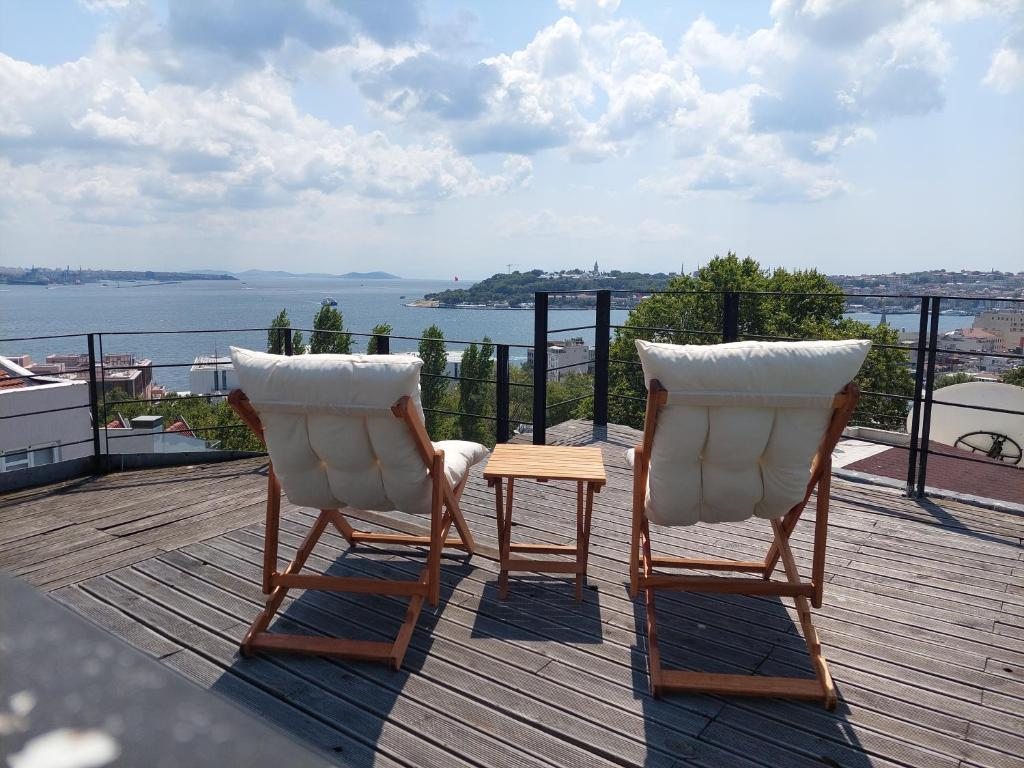 Двухместный (Люкс в пентхаусе) апарт-отеля Résidence Le Rêve, Стамбул
