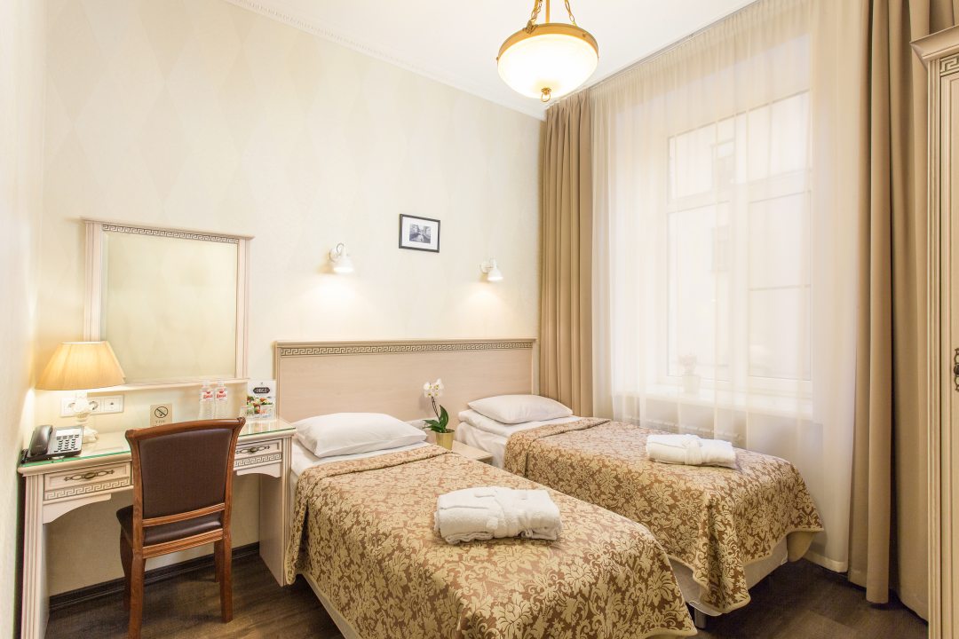 Двухместный (Двухместный номер с 2 отдельными кроватями) отеля Лиготель, Санкт-Петербург