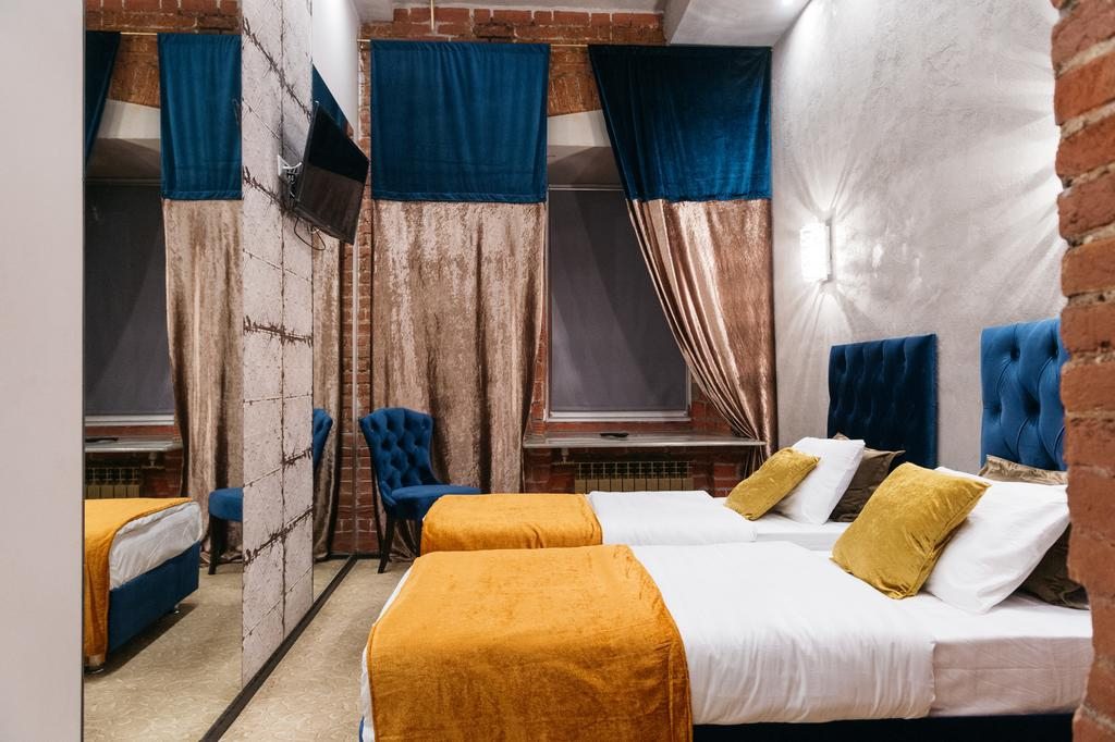 Двухместный (Стандартный двухместный номер раздельными кроватями) отеля Ситикомфорт на Новокузнецкой, Москва