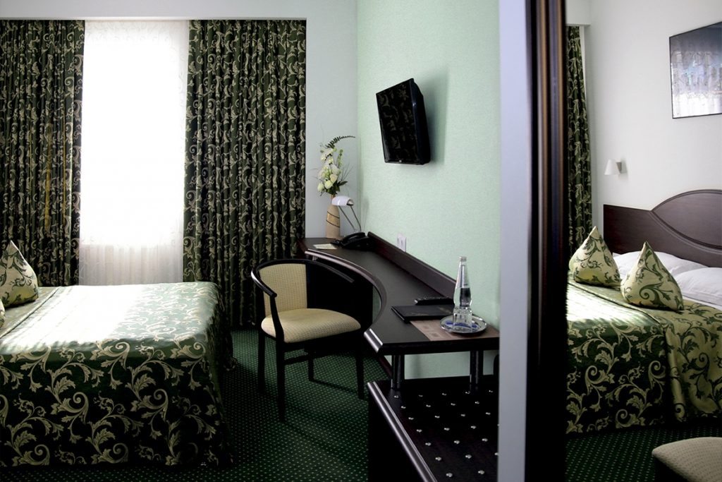 Двухместный (Комфорт с двумя раздельными кроватями) гостиницы Hotel Ring, Волгоград