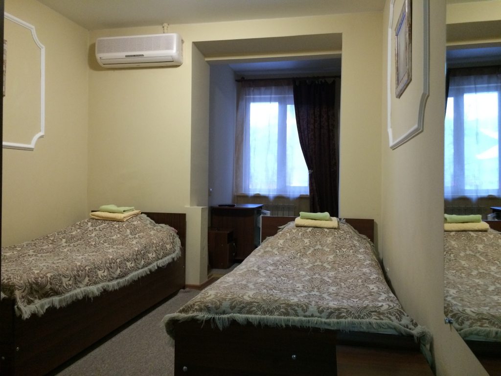Двухместный (C раздельными кроватями) гостиницы На Никитинской, Воронеж