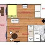 Апартаменты (Стандартные апартаменты с террасой на 4 этаже), Istanberry - Sunshine Flats