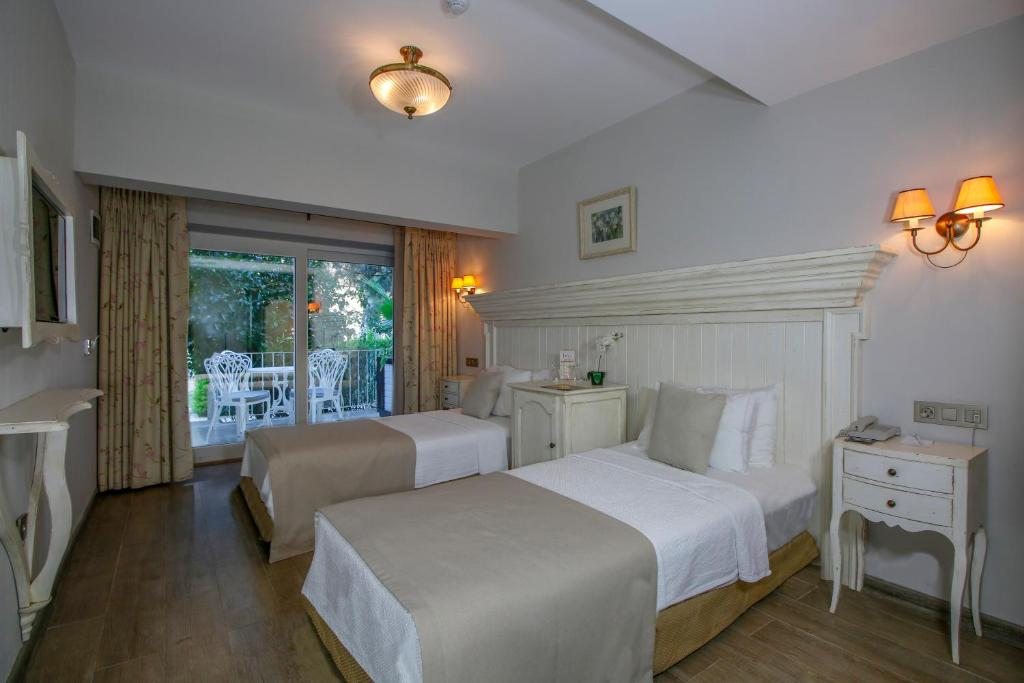 Двухместный (Стандартный двухместный номер с 2 отдельными кроватями и видом на море) отеля Joya Del Mar Hotel, Мармарис