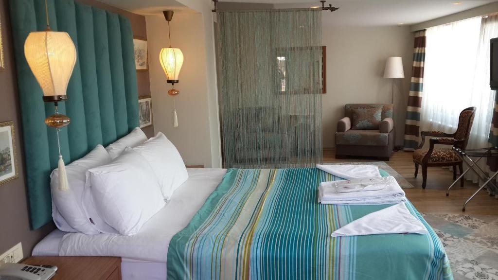 Апартаменты (Апартаменты с видом на море), Tashkonak Studio Suites