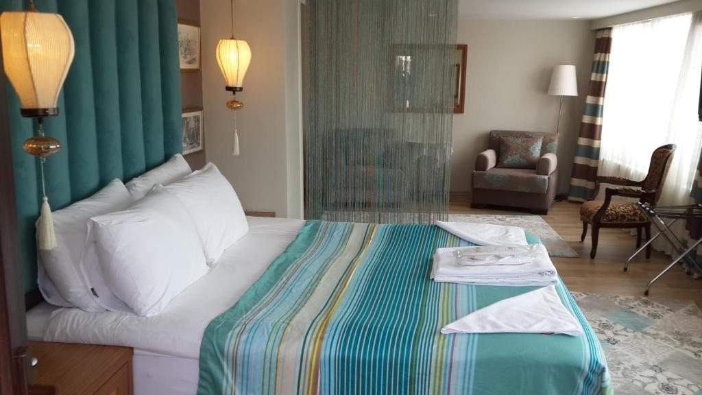 Апартаменты (Апартаменты с видом на море), Tashkonak Studio Suites