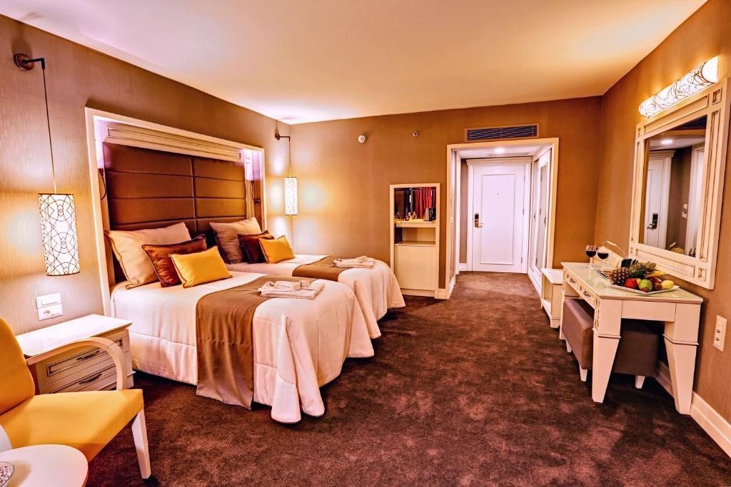 Двухместный (Стандартный двухместный номер с 1 кроватью или 2 отдельными кроватями и видом на сад) отеля Suhan360 Hotel & Spa, Кушадасы