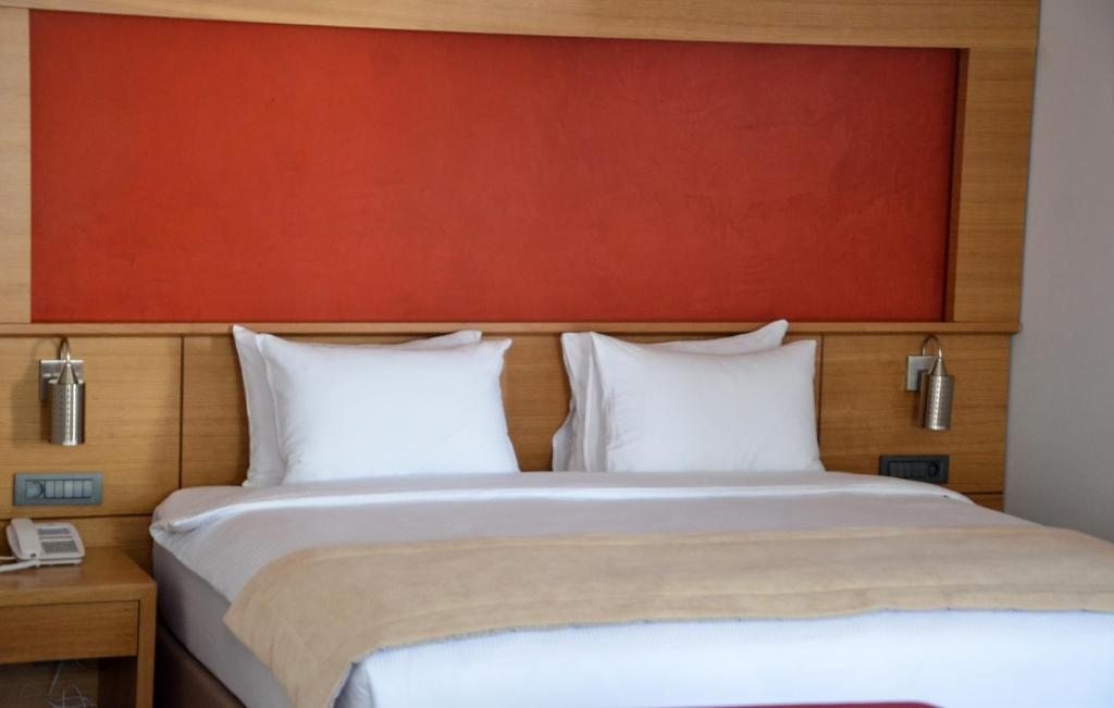 Двухместный (Двухместный номер Делюкс с 1 кроватью или 2 отдельными кроватями и видом на море) отеля Bacacan, Айвалык