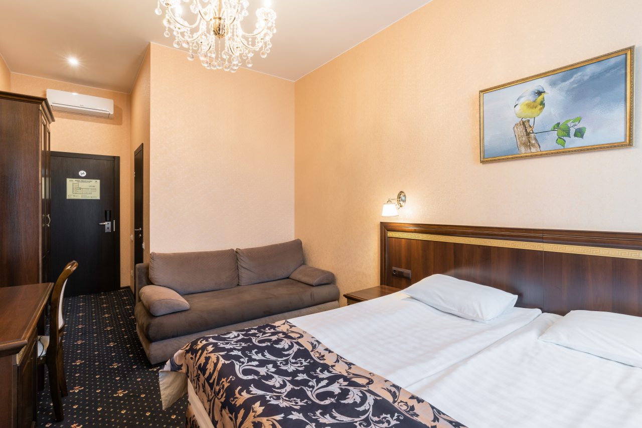 De Luxe (С 1 кроватью или 2 отдельными кроватями), Отель Сапфир