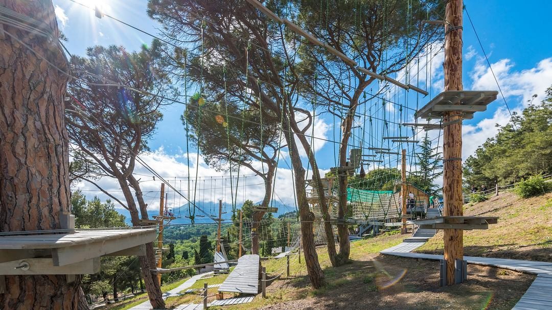 Веревочный парк в отеле, Ялта Интурист - Отель Yalta Intourist Green Park