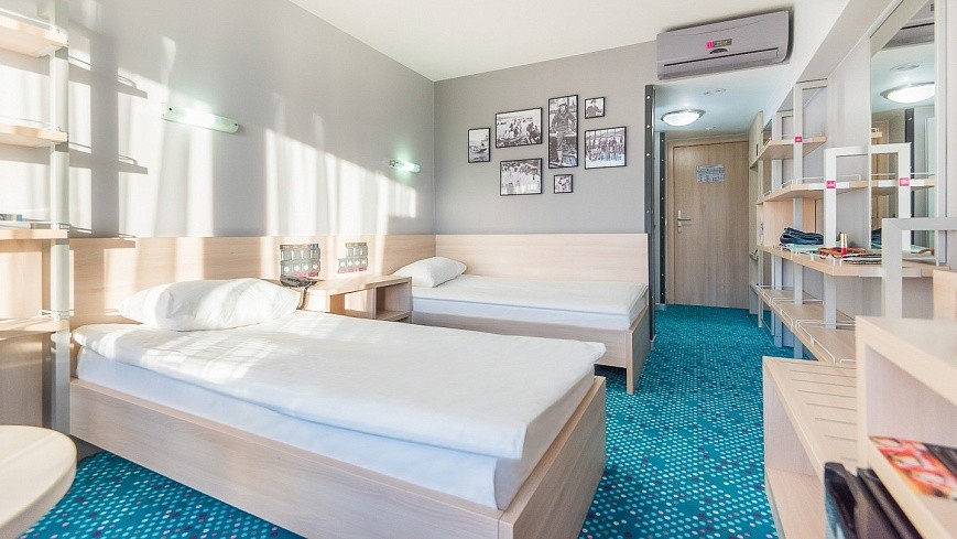 Двухместный в корпусе YALTA INTOURIST (Стандарт с двумя односпальными кроватями) отеля Ялта Интурист - Отель Yalta Intourist Green Park