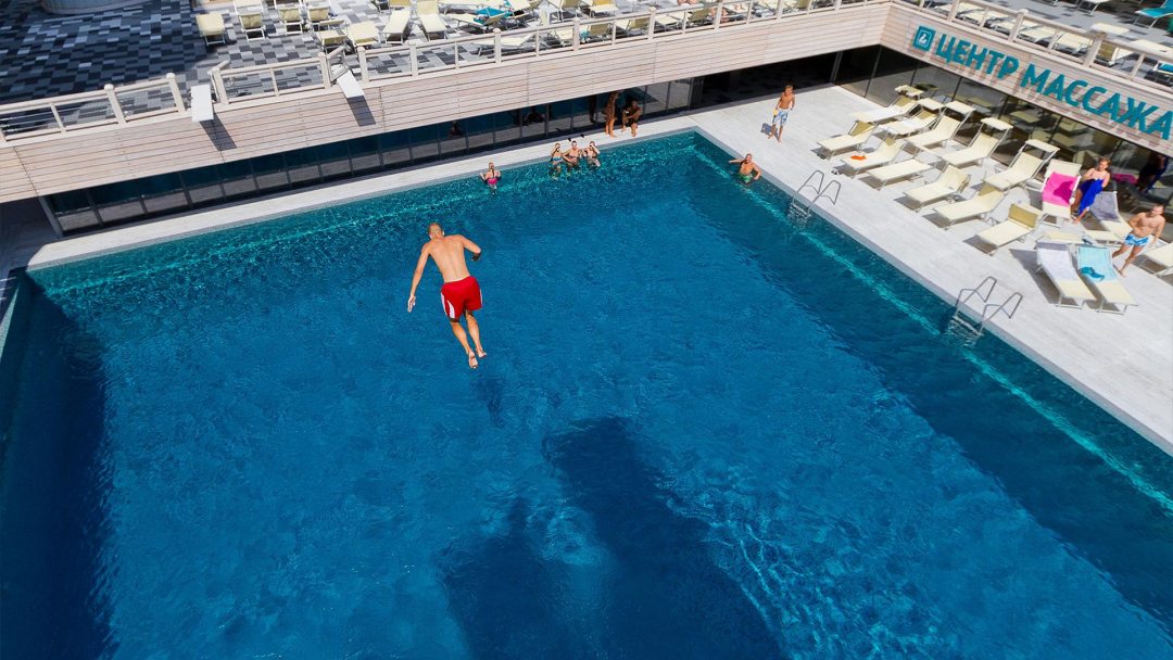 Прыжковый бассейн, Ялта Интурист - Отель Yalta Intourist Green Park
