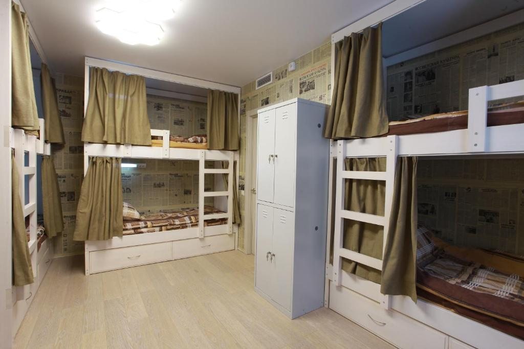Номер (Кровать в общем 8-местном номере для мужчин) хостела 1 на Ильича, Екатеринбург