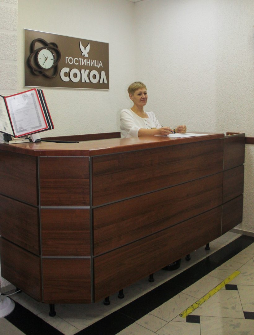 Круглосуточная стойка регистрации, Мини-гостиница Сокол